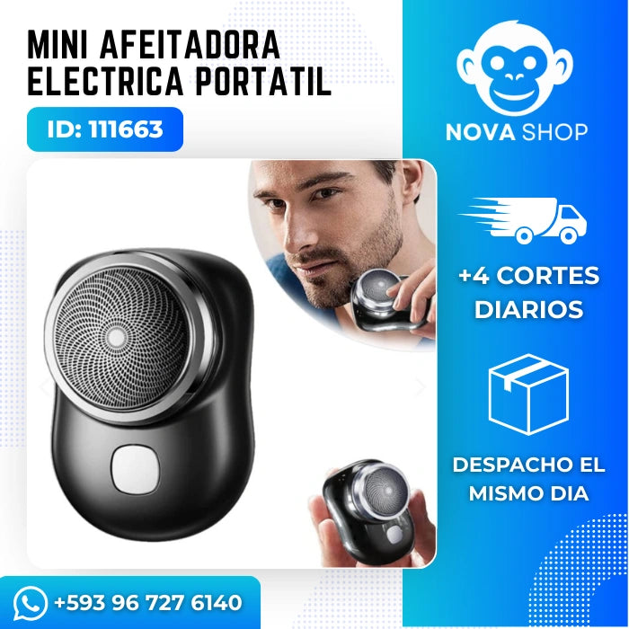 Mini Afeitadora Electrica Portatil